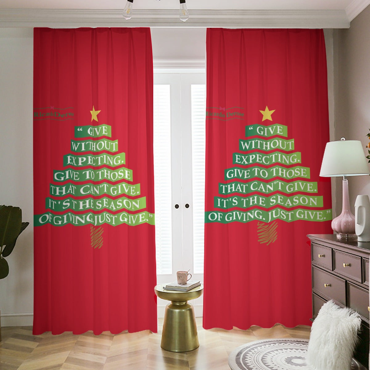A Christmas Story - Blackout Curtains with Hooks | 265(gsm)