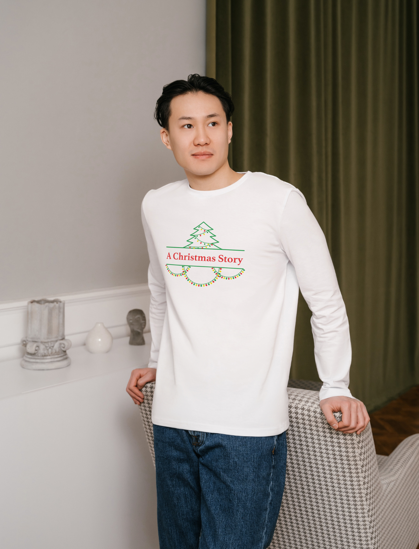 Ricardo Derose Giving Without Expecting_from A Christmas Story Long Sleeves Shirt