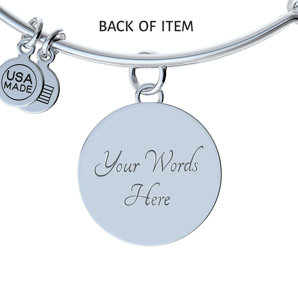 Symbol Of Kindness Circle Bangle - Derose Entertainment 