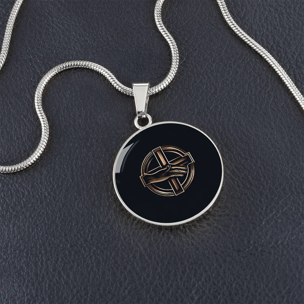 Kindness Symbol Circle Necklace - Derose Entertainment 