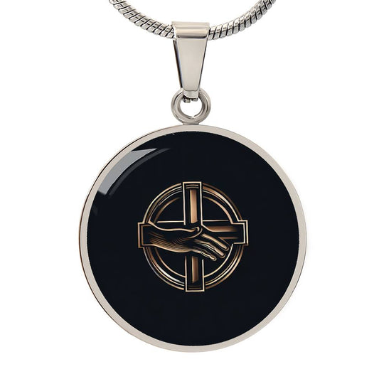 Kindness Symbol Circle Necklace - Derose Entertainment 