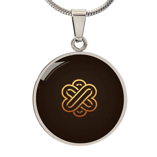 Kindness Symbol Circle Necklace - Derose Entertainment 