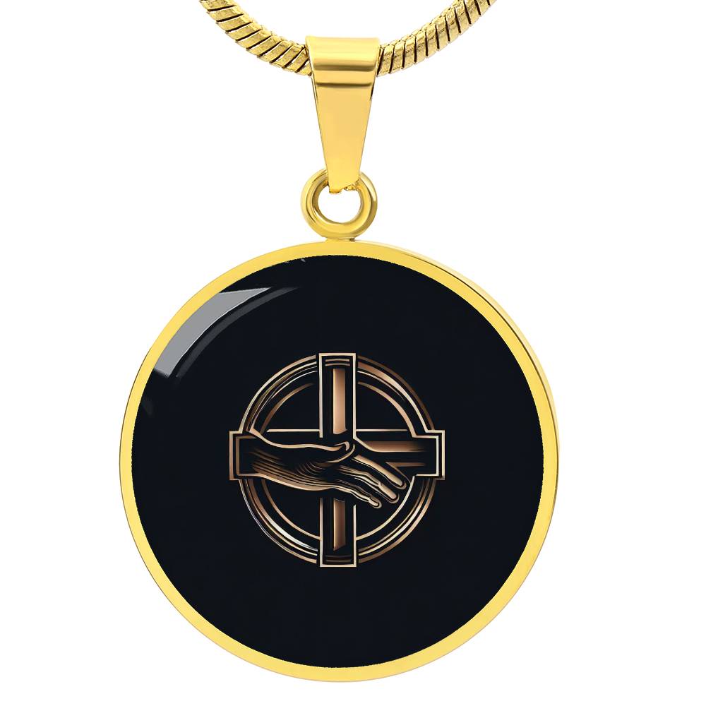 Kindness Symbol Circle Necklace - Derose Entertainment 