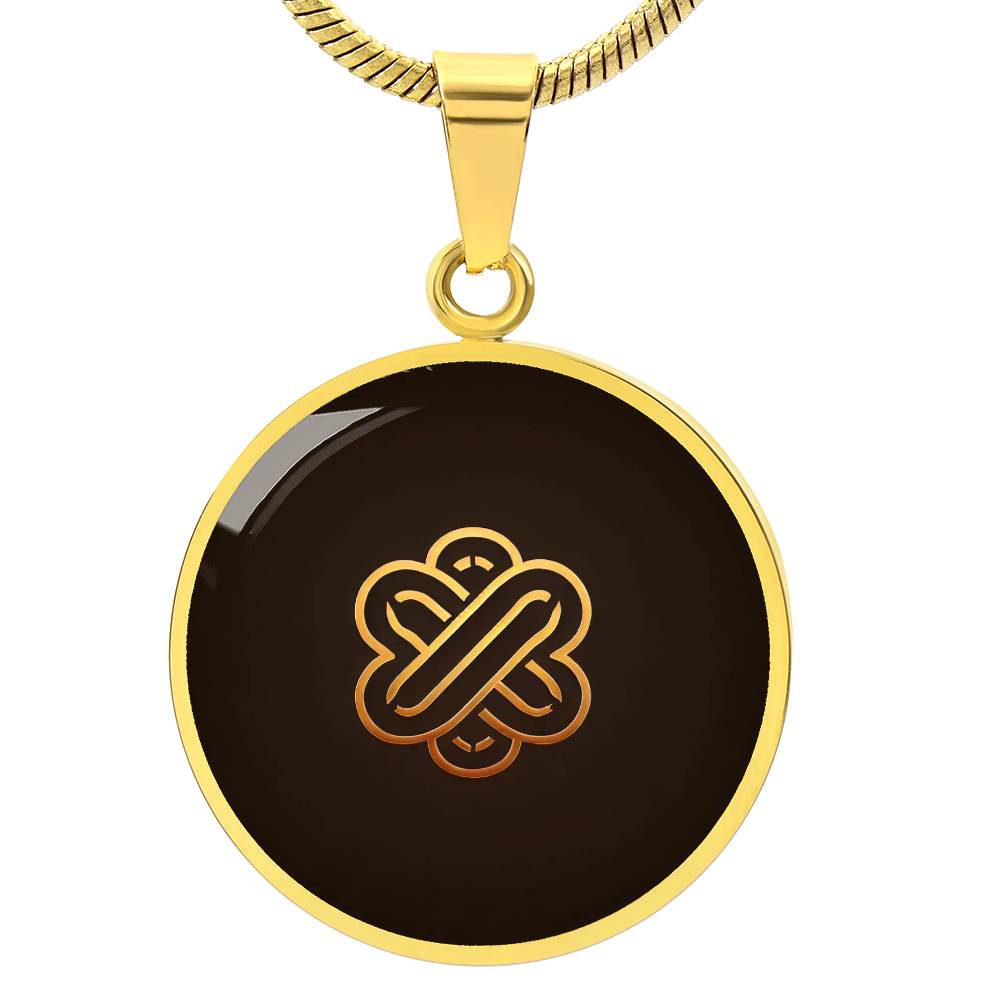 Kindness Symbol Circle Necklace - Derose Entertainment 