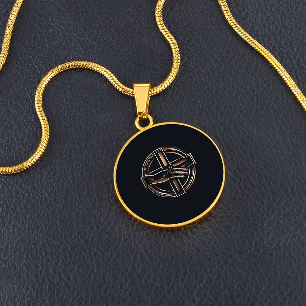 Kindness Symbol Circle Necklace - Derose Entertainment 