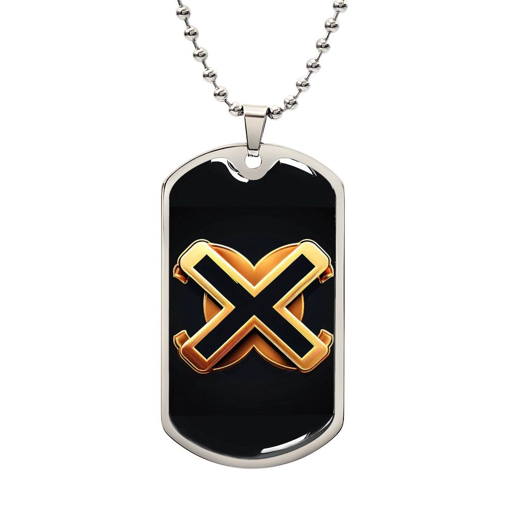 Progress  Symbol Dog Tag