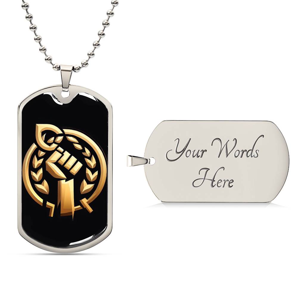 Perseverance  Symbol Necklace