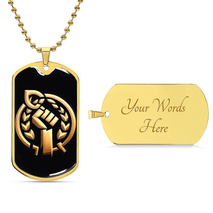 Perseverance  Symbol Necklace