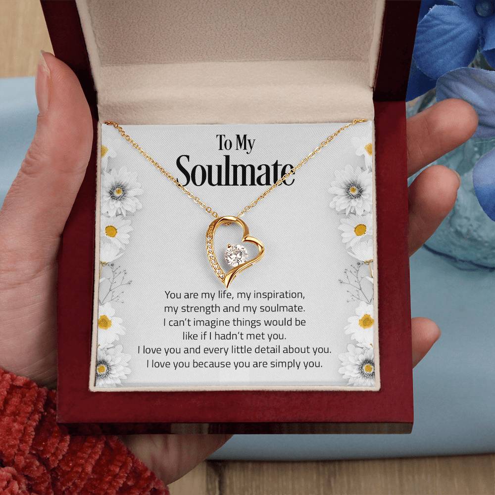 To My Soulmate | I Love You - Forever Love Necklace - Derose Entertainment 