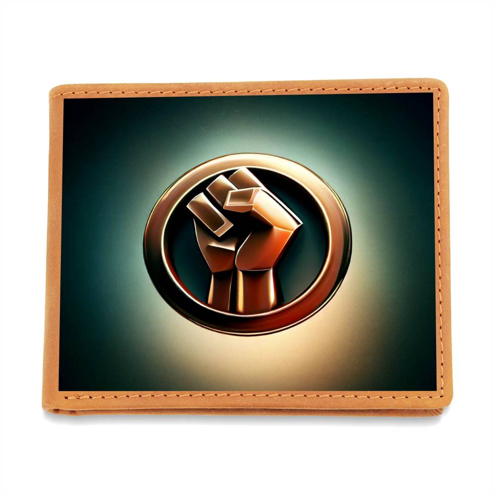 Symbol of Progress Wallet - Derose Entertainment 