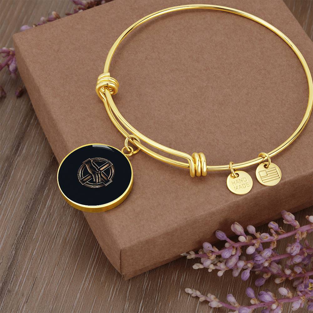 Symbol Of Kindness Circle Bangle - Derose Entertainment 