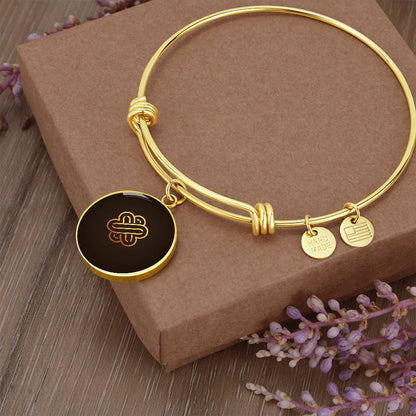 Symbol of Kindness Circle Bangle - Derose Entertainment 