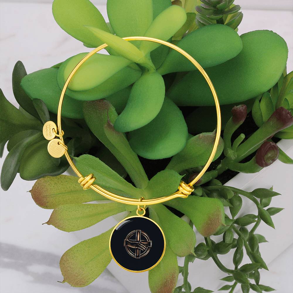 Symbol Of Kindness Circle Bangle - Derose Entertainment 