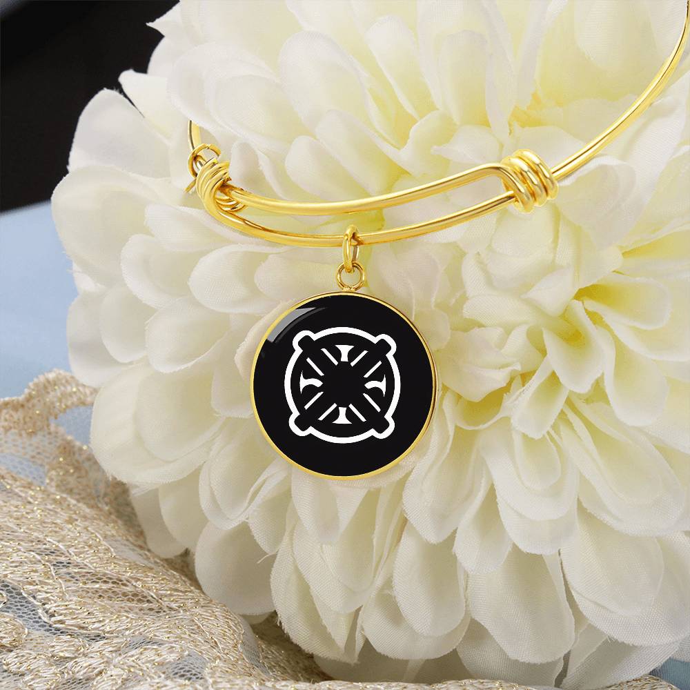 Ricardo Derose Strength Symbol Circle Bangles