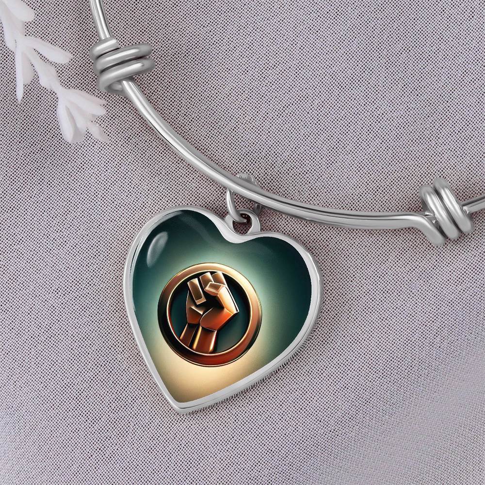 Symbol Heart Bangles