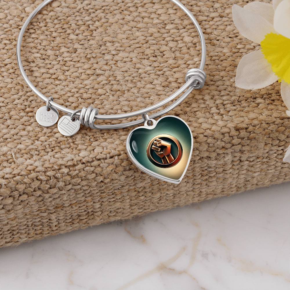 Symbol Heart Bangles