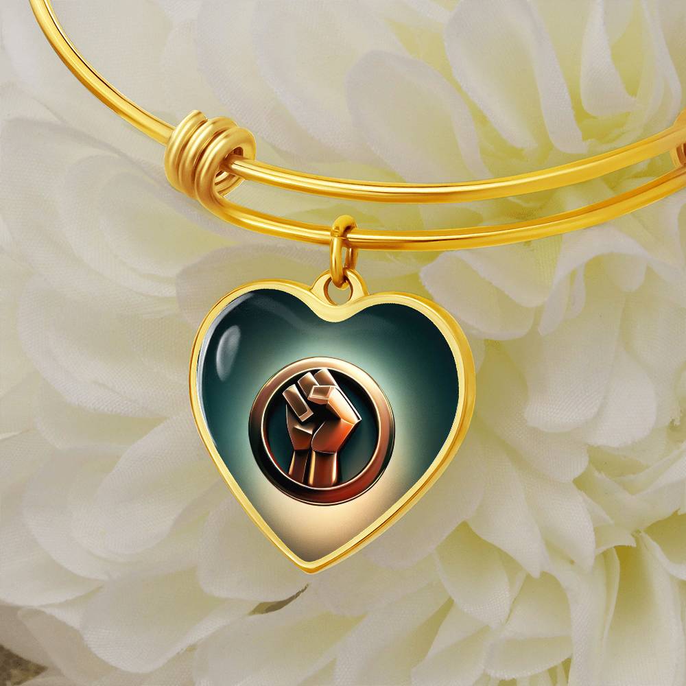 Symbol Heart Bangles