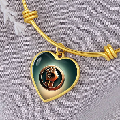 Symbol Heart Bangles