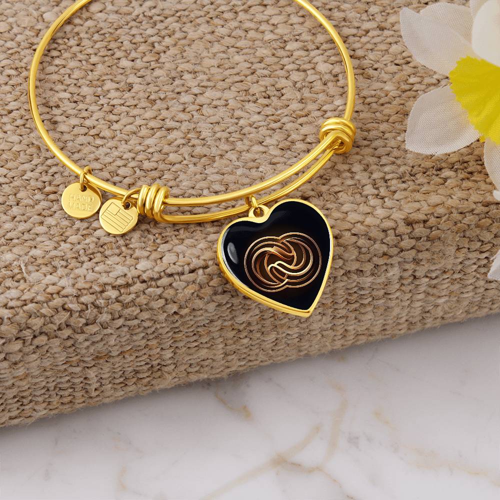 Understanding Symbol Heart Bangle - Derose Entertainment 