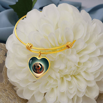 Symbol Heart Bangles