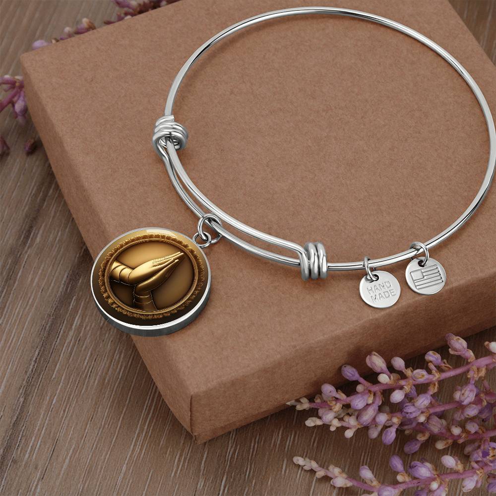 Symbol of Respect Circle Bangle - Derose Entertainment 