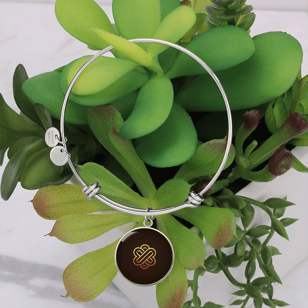 Symbol of Kindness Circle Bangle - Derose Entertainment 