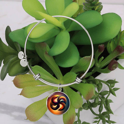 Unity Symbol Circle Bangles