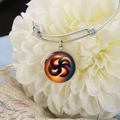 Unity Symbol Circle Bangles