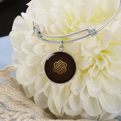 Symbol of Kindness Circle Bangle - Derose Entertainment 