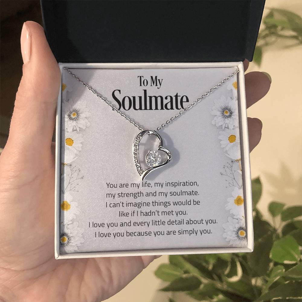 To My Soulmate | I Love You - Forever Love Necklace - Derose Entertainment 