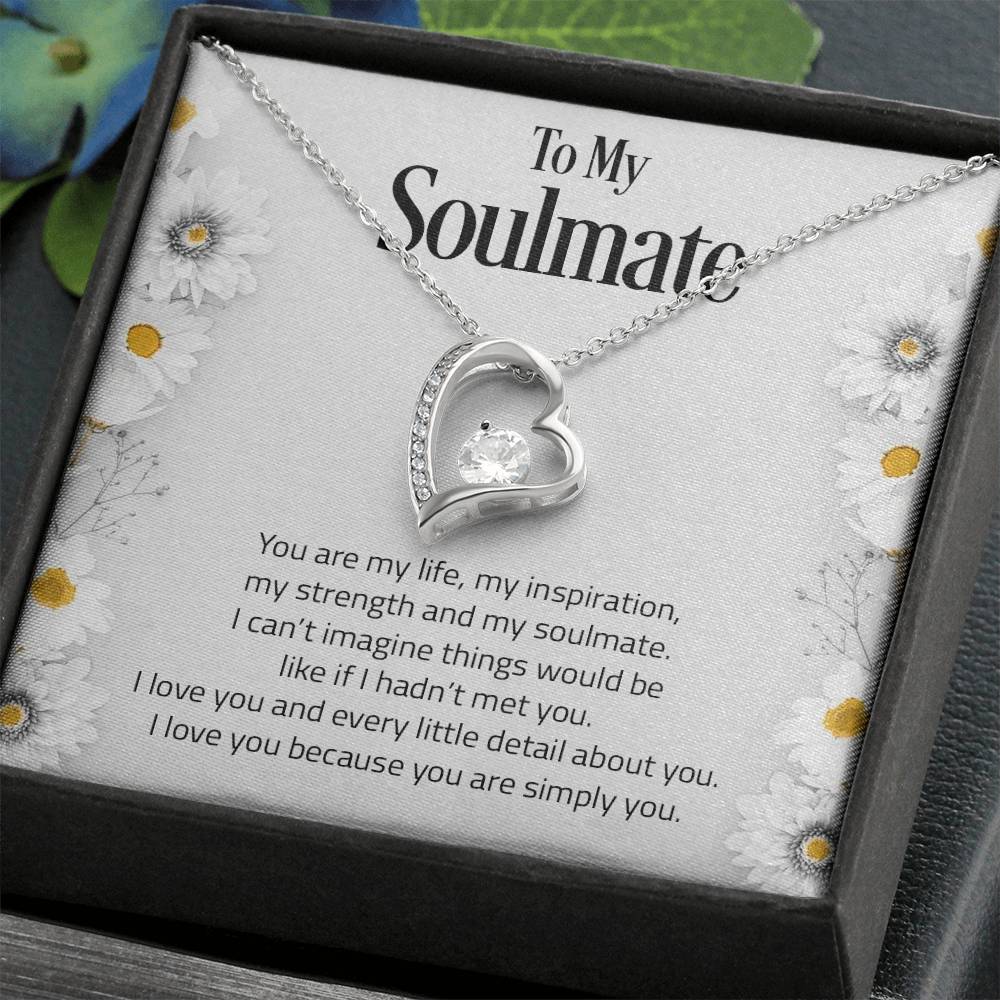 To My Soulmate | I Love You - Forever Love Necklace - Derose Entertainment 