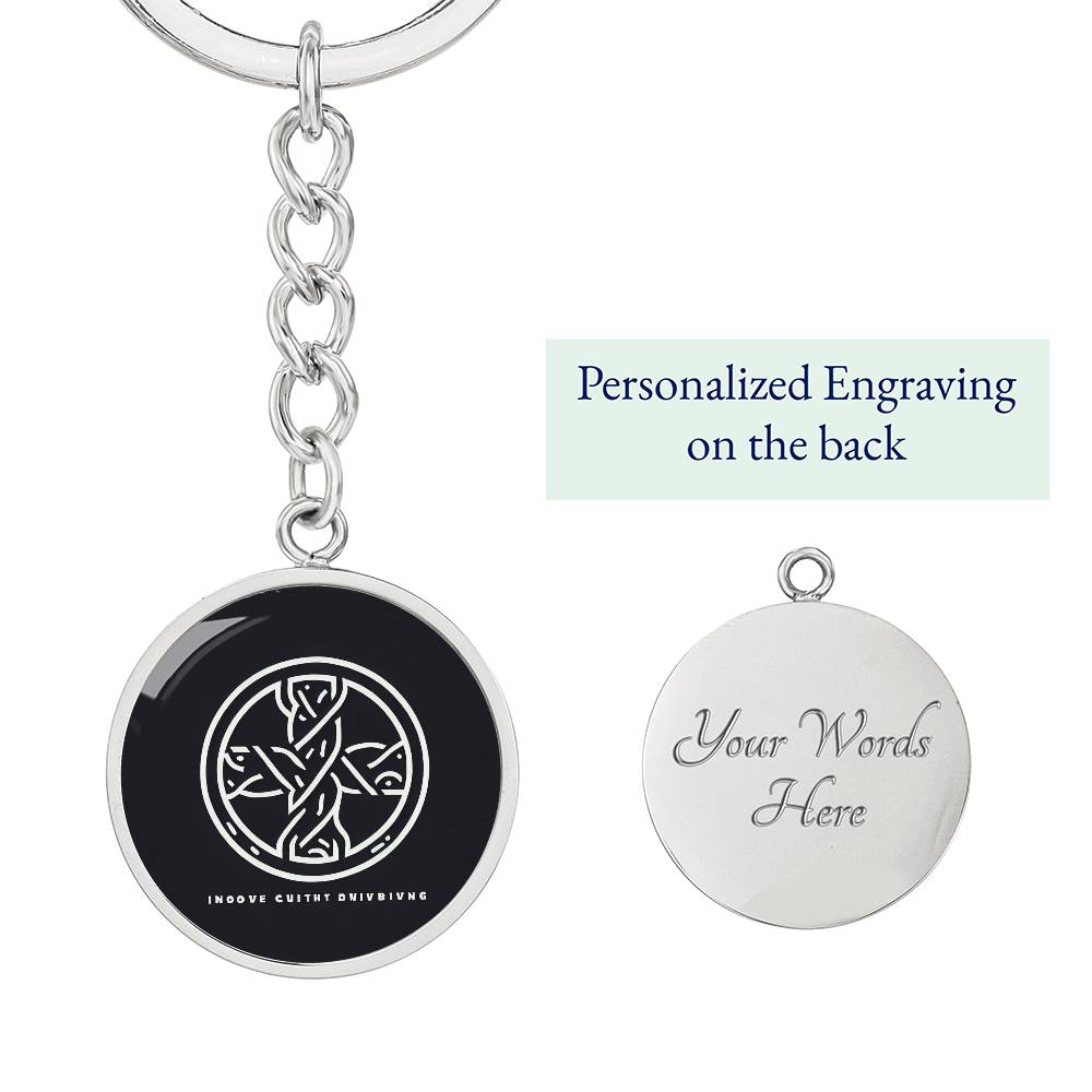 Perseverance Symbol Keychain