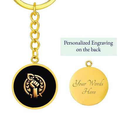 Perseverance  Symbol Keychain