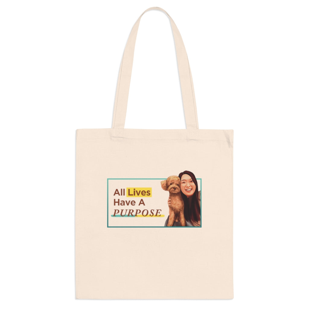 All Lives Have A Purpose - Tote Bag - Derose Entertainment 