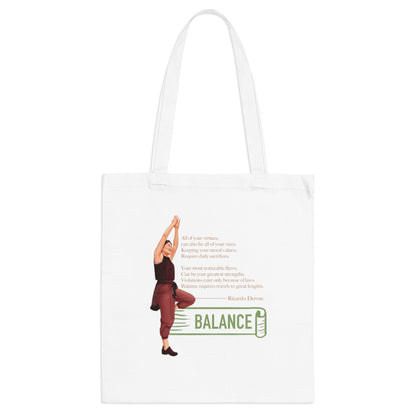 Balance - Tote Bag - Derose Entertainment 