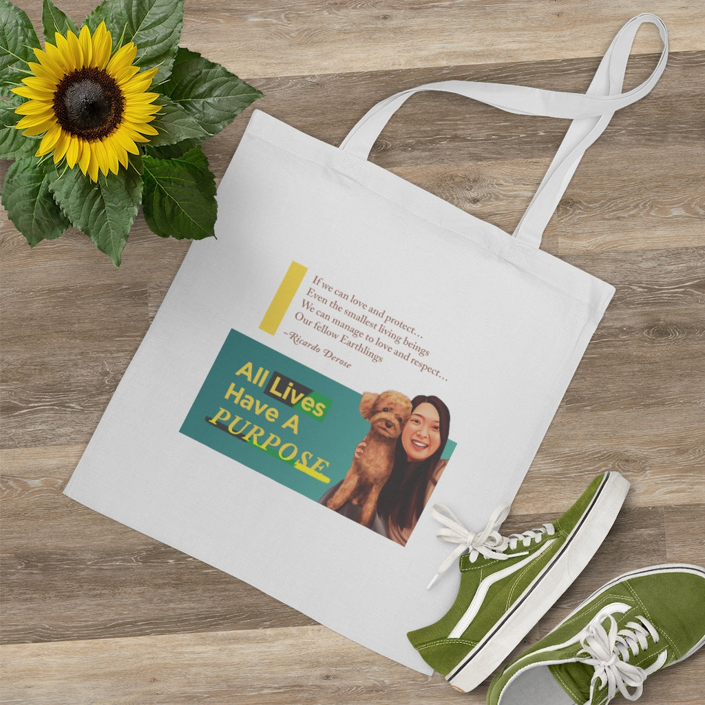 All Lives Have A Purpose - Tote Bag - Derose Entertainment 