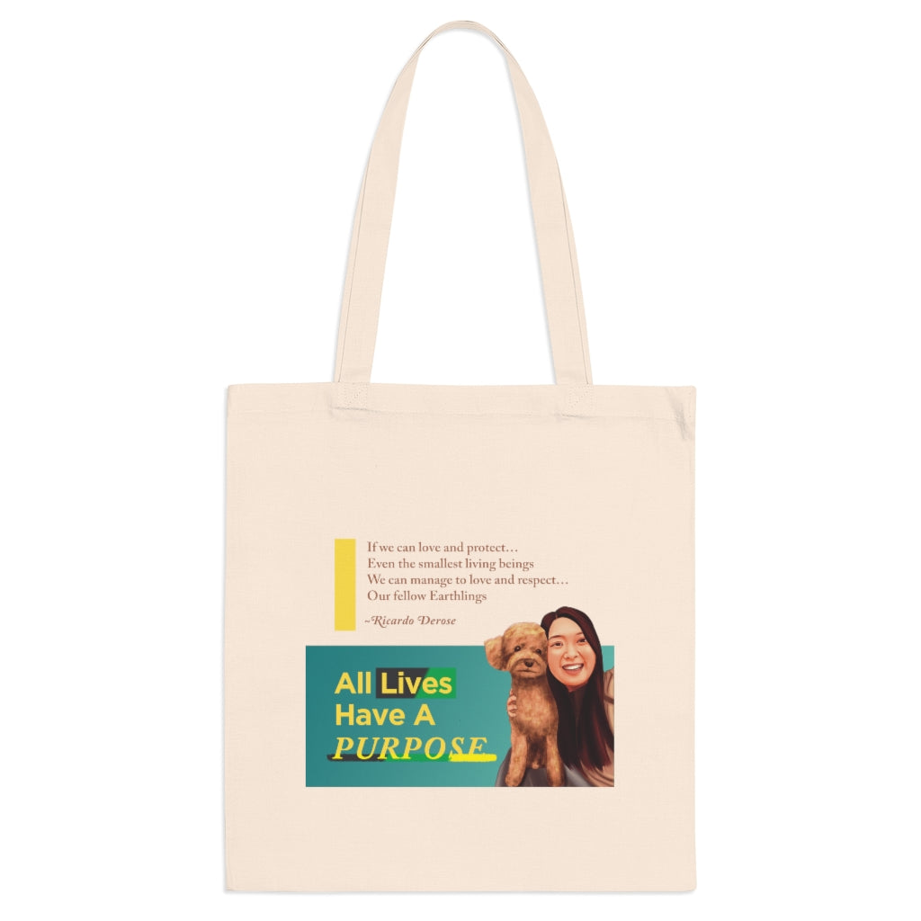 All Lives Have A Purpose - Tote Bag - Derose Entertainment 