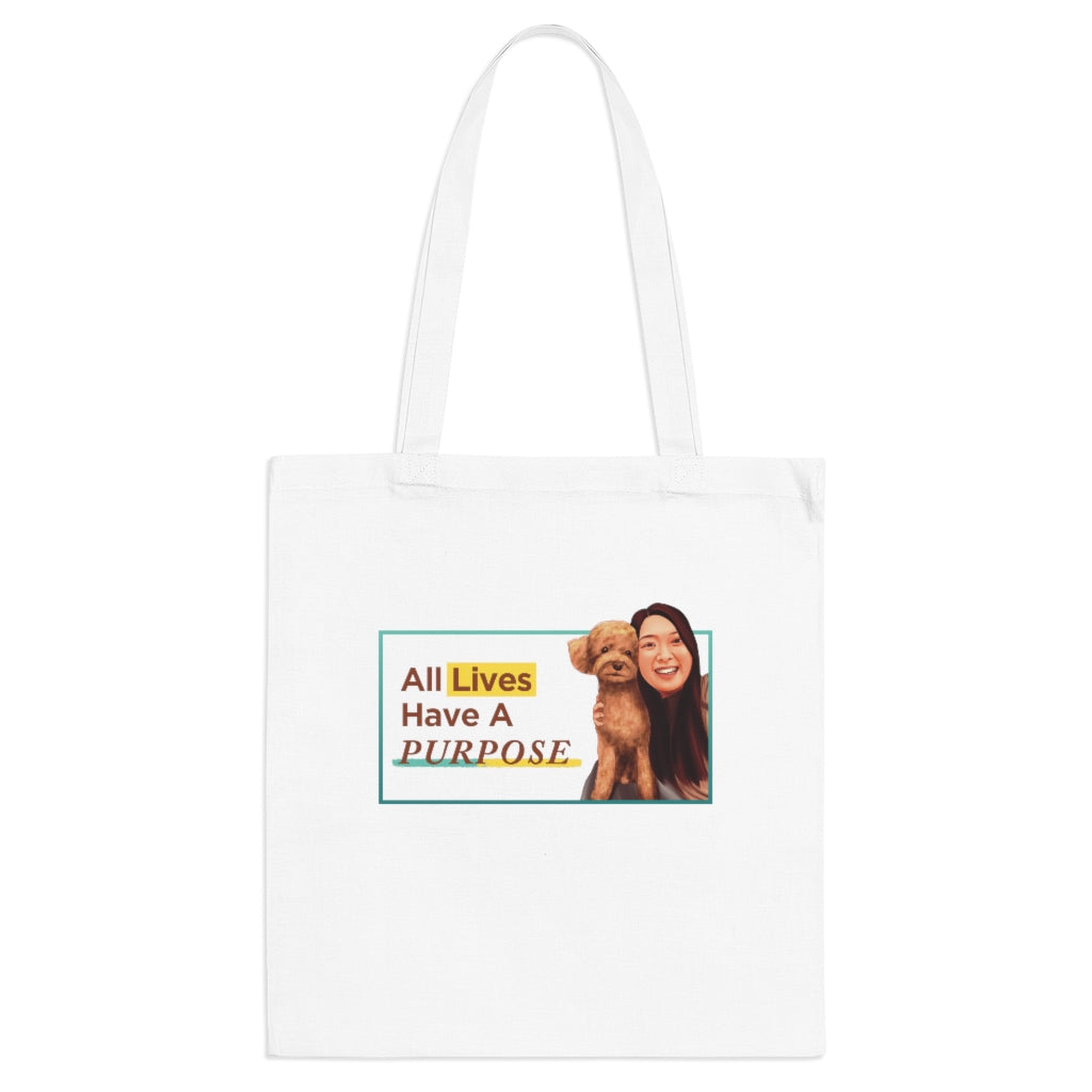 All Lives Have A Purpose - Tote Bag - Derose Entertainment 