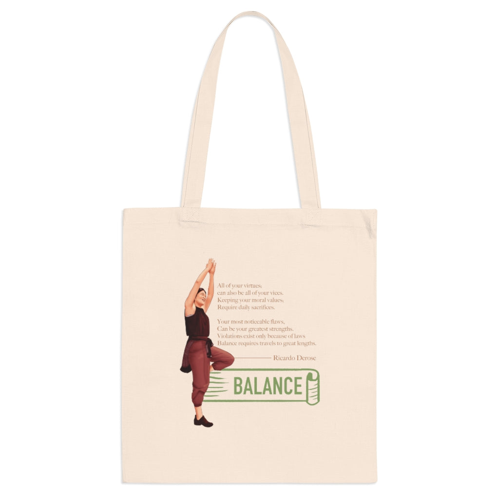 Balance - Tote Bag - Derose Entertainment 