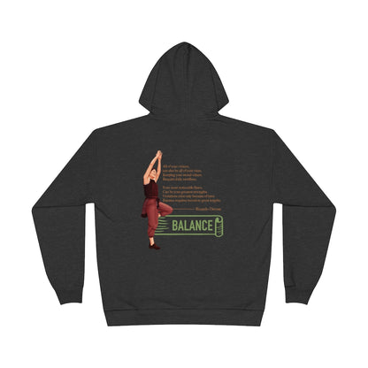 Balance - Unisex EcoSmart® Pullover Hoodie Sweatshirt - Derose Entertainment 