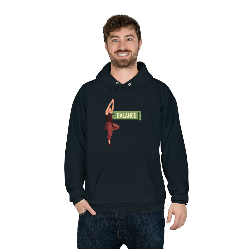 Balance - Unisex EcoSmart® Pullover Hoodie Sweatshirt - Derose Entertainment 